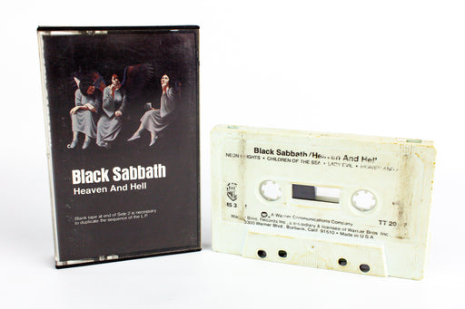 Black Sabbath: Heaven And Hell Cassette Tape - 1980 Warner Bros. M5-3372 1