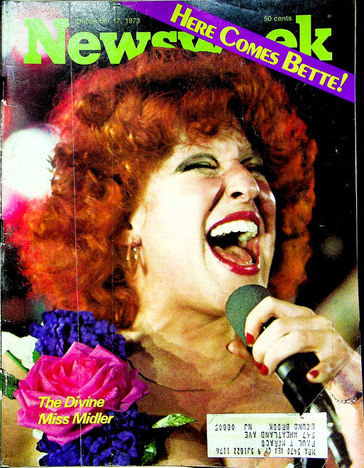 Newsweek Magazine December 17 1973 Bette Midler Cover Al Pacino Trucker Strike 1