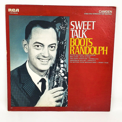 Boots Randolph Sweet Talk Record 33 RPM LP CAS-865 e RCA 1965 1