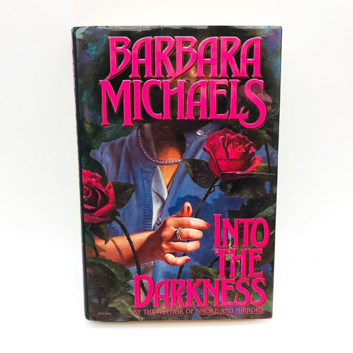 Into The Darkness Hardcover Barbara Michaels 1990 Antique Jewelry Ghosts Copy 1 1