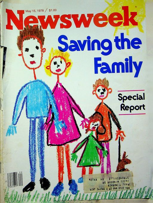 Newsweek Magazine May 15 1978 Saving American Families Red Brigades Terrorists 1