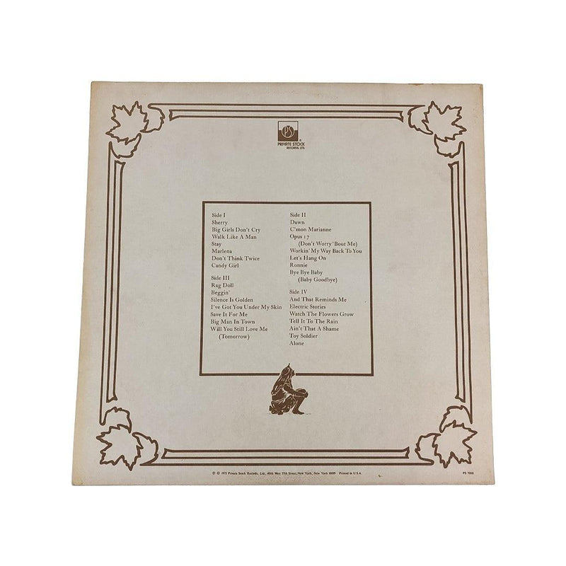 The Four Seasons Story Record PS 7000 Private Stock 1975 "Big Girls Don't Cry" 3