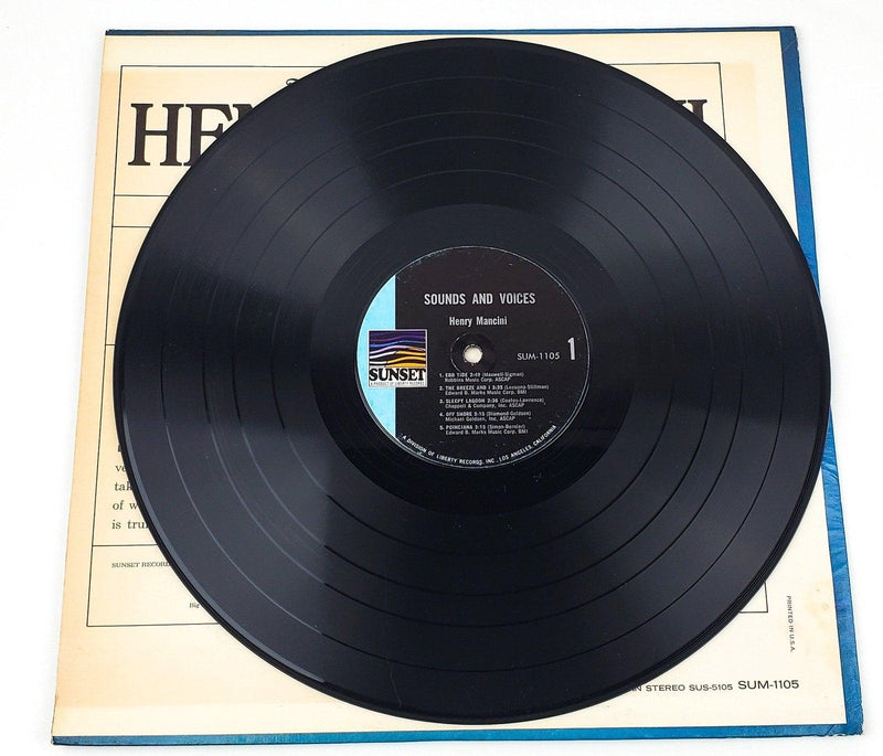 Henry Mancini The Sounds & Voices Of Henry Mancini Record LP Sunset 1966 4
