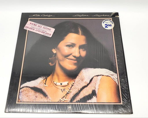 Rita Coolidge Anytime Anywhere LP Record A&M 1977 SP-4616 IN SHRINK 1