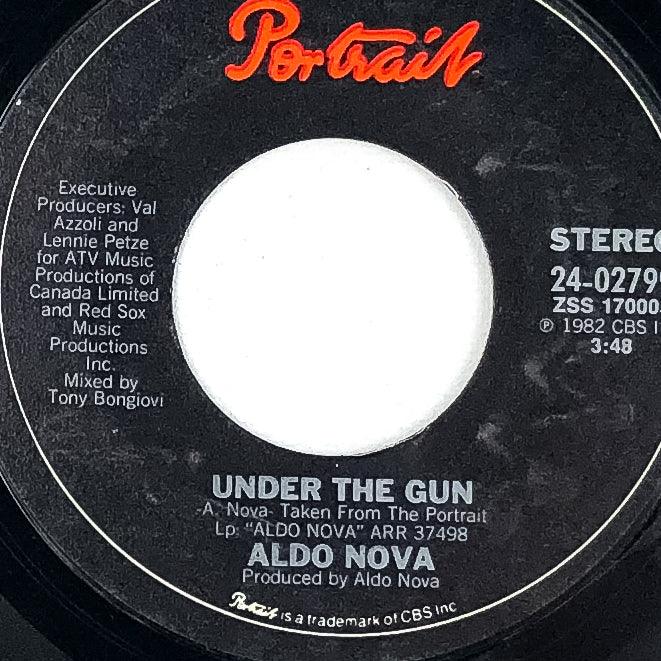 45 RPM Record Under the Gun / Fantasy Aldo Nova CBS 1981 1