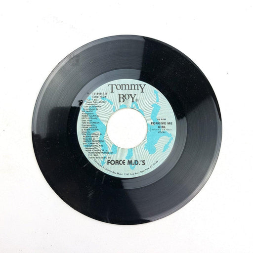 Force M.D.'s Tears / Forgive Me Girl 45 RPM 7" Single Tommy Boy TB 848-7 2