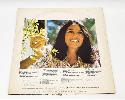Joan Baez Blessed Are Double LP Record Vanguard 1971 VSD-6570/1 Gatefold 2