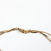 Vintage Multi Layered Strand Pink, Purple, Blue & Green Necklace 4