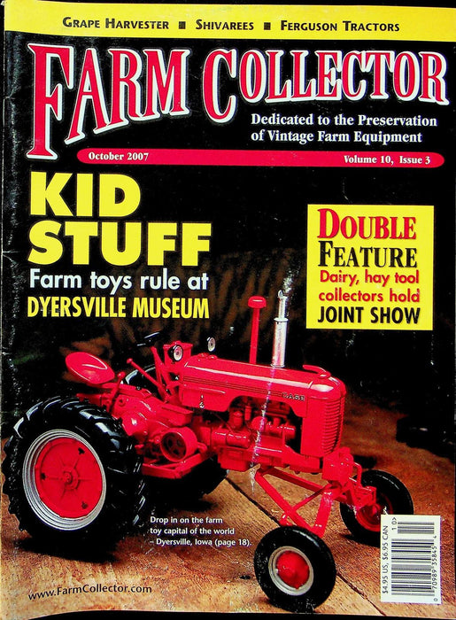 Farm Collector Magazine October 2007 Vol 10 # 3 Dyersville Museum