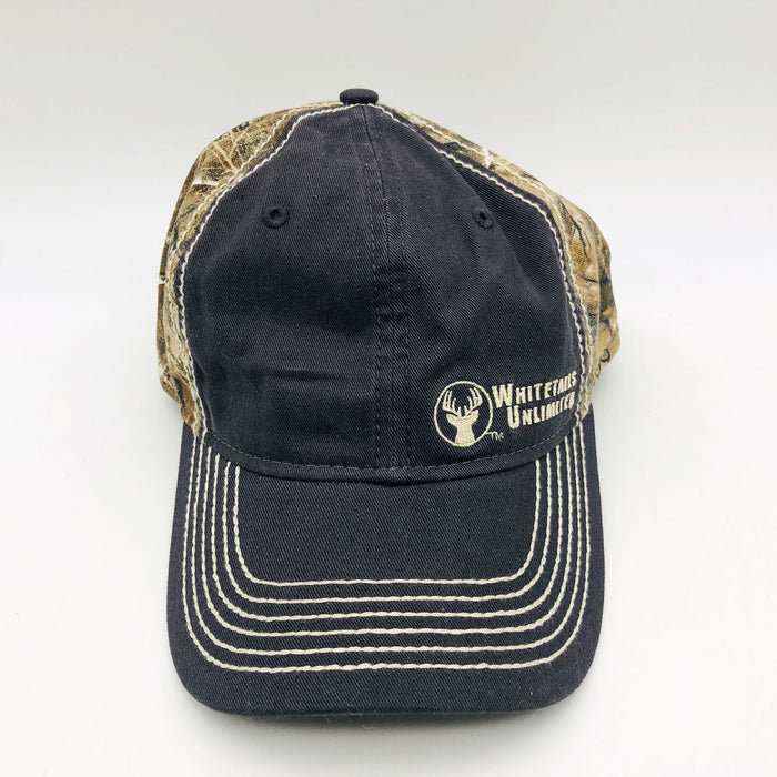 Whitetails Unlimited Baseball Cap Hat Strap Back Adjustable Camouflage Hunting