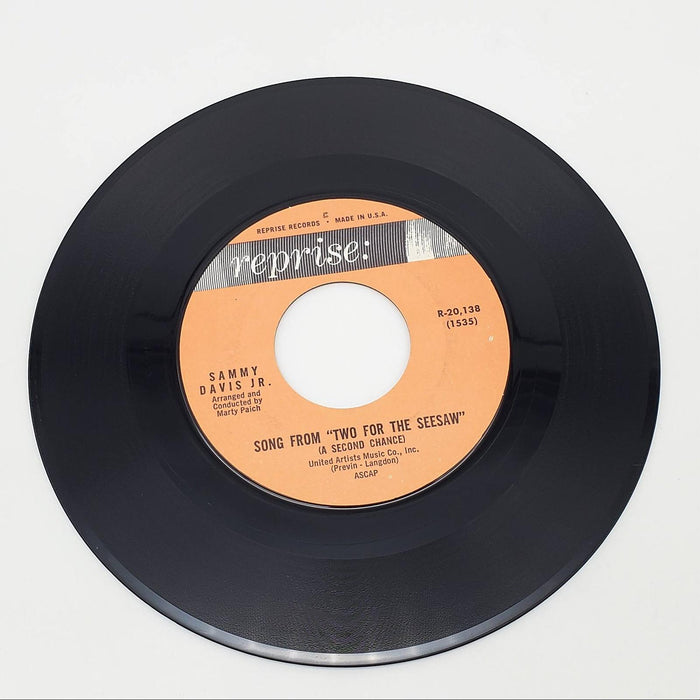 Sammy Davis Jr. As Long As She Needs Me Single Record Reprise Records R-20,138 2