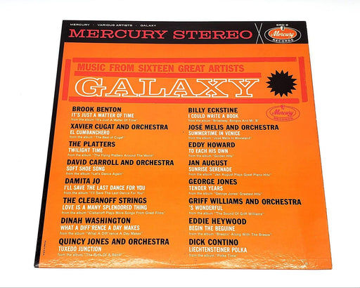 Music From Sixteen Great Artists LP Record 1961 Platters Dinah Washington 1