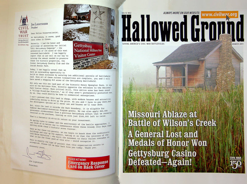 Hallowed Ground Magazine Summer 2011 Vol 12 No 2 4 More Crucial Acres Gettysburg 2
