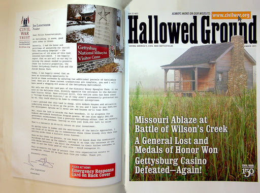 Hallowed Ground Magazine Summer 2011 Vol 12 No 2 4 More Crucial Acres Gettysburg 2