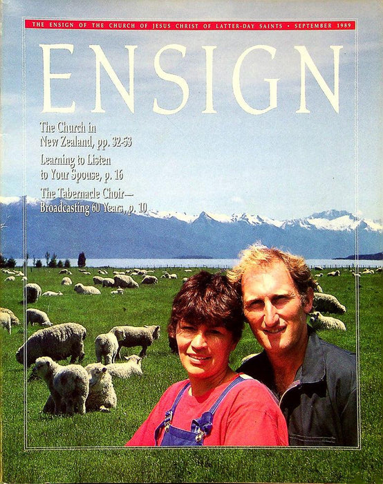 Ensign Magazine September 1989 Vol 19 No 9 The Church In New Zealand 1