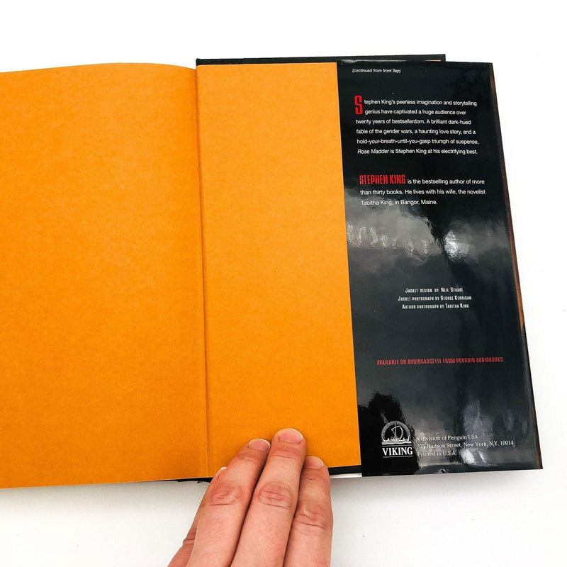 Rose Madder Hardcover Stephen King 1992 Domestic Violence 1st Viking Ed Print 10