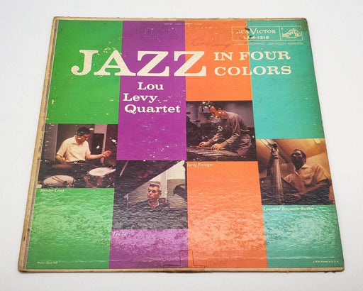 Lou Levy Quartet Jazz In Four Colors 33 RPM LP Record RCA Victor 1956 LPM-1319 1