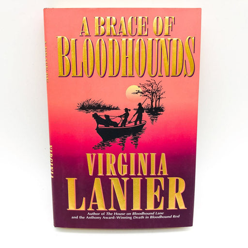 A Brace Of Bloodhounds Hardcover Virginia Lanier 1997 Dog Breeder Mystery 1st Ed 1