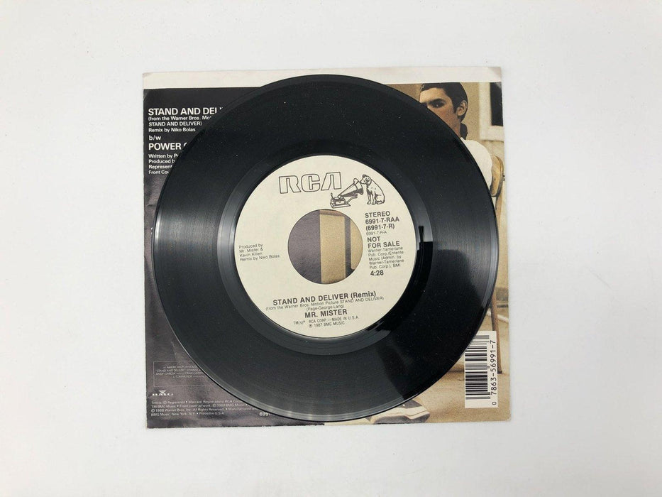 Mr. Mister Stand and Deliver Record 45 Single 6991-7-RAA RCA Victor 1987 PROMO 3