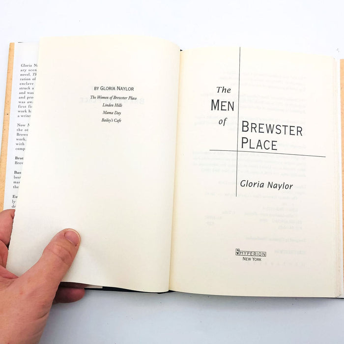 The Men Of Brewster Place HC Gloria Naylor 1998 1st Edition African American 7