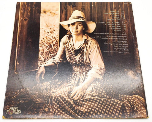 Susan Pillsbury Self Titled 33 RPM LP Record Sweet Fortune Records 1973 2