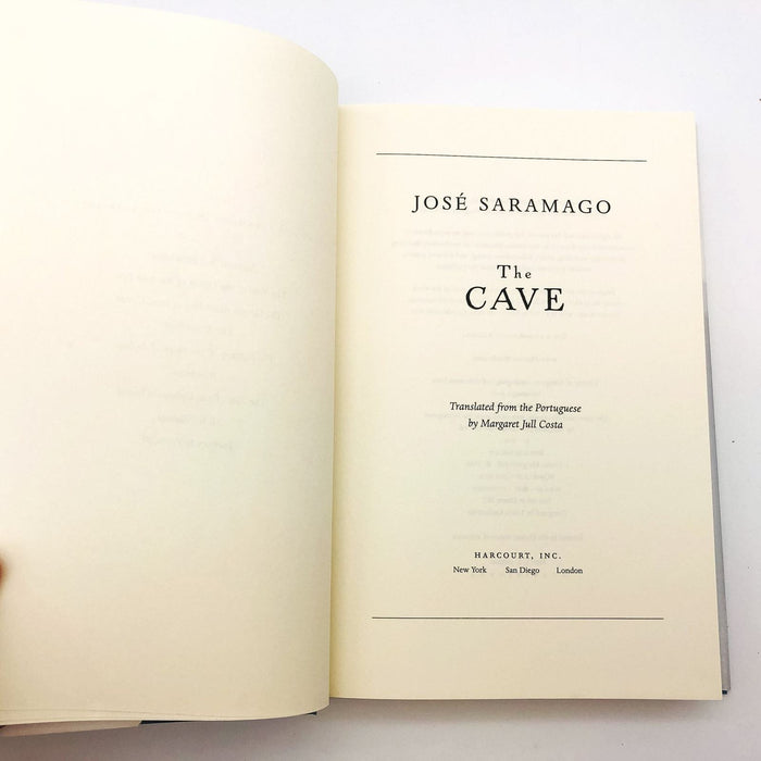 The Cave Hardcover Jose Saramago 2002 Ceramic Doll Maker Love 1st Edition 7