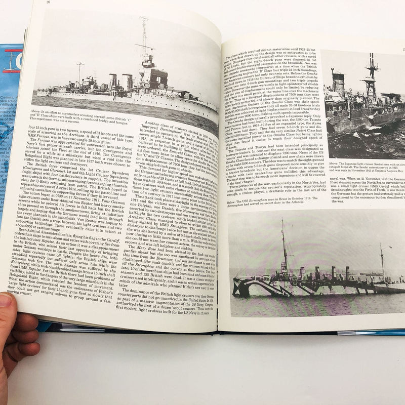 Cruisers Hardcover Antony Preston 1982 1st Edition Illustrated Photos WW2 10
