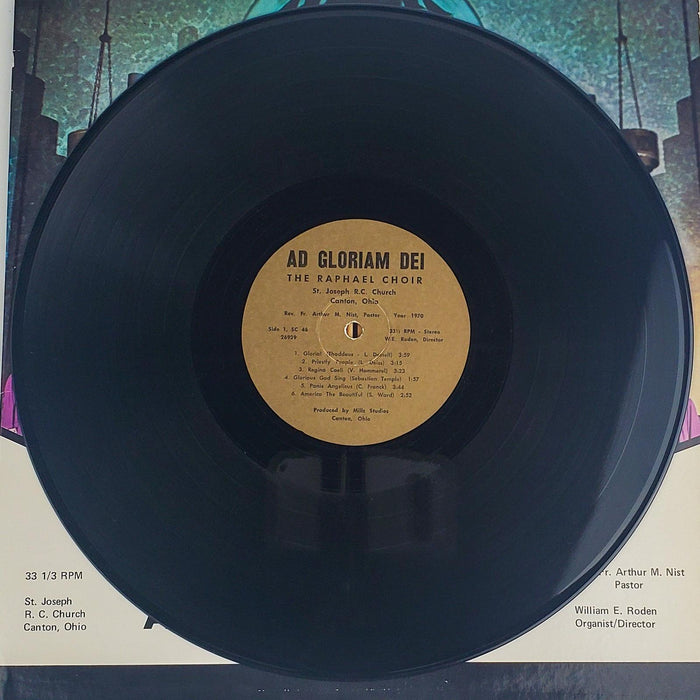 The Raphael Choir Ad Gloriam Dei Record 33 RPM LP SC 46 1970 3