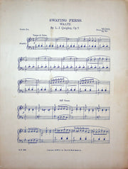 Sheet Music The Pixies Carnival Arthur L Brown 1906 Pianoforte Gavotte 3