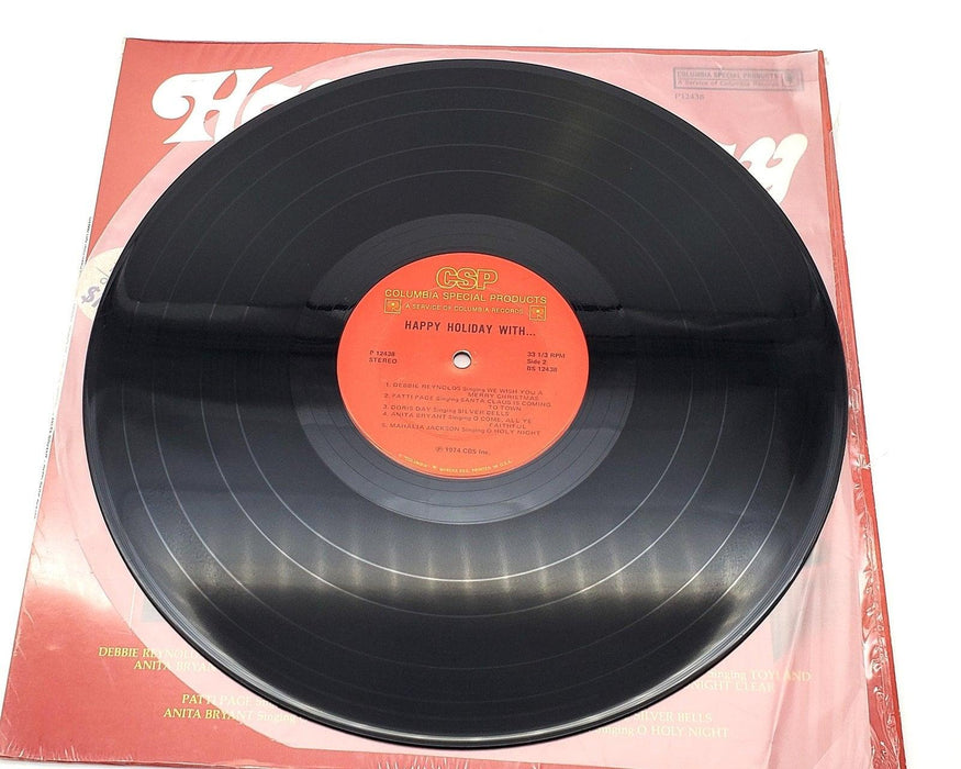 Happy Holiday 33 RPM LP Record Columbia 1974 Mahalia Jackson, Doris Day & More 6