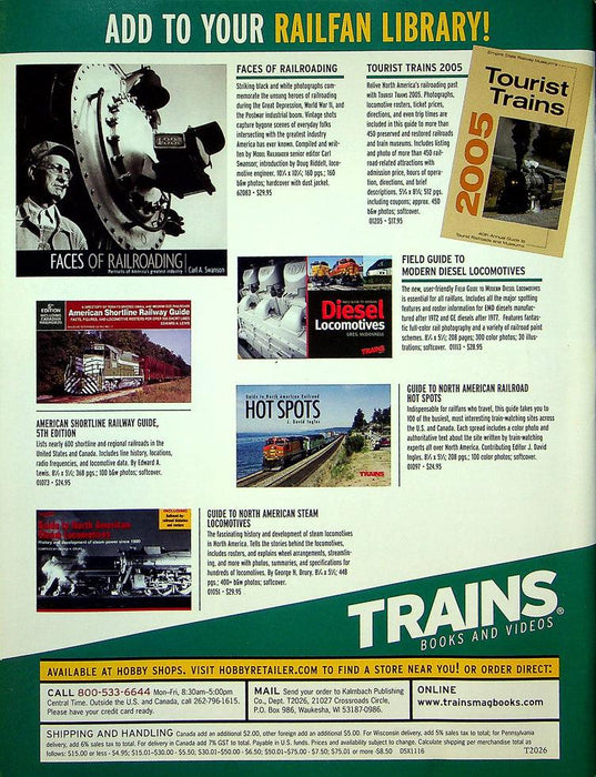 Trains Railroading Magazine September 2005 Vol 65 No 9 CSX Seeks A Silver Bullet