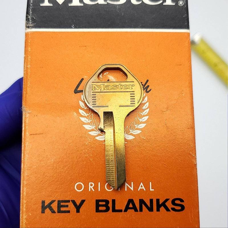 5x Master Lock Key Blanks 1710 KR for 1710, 1714, & 1790 Padlocks USA Made NOS