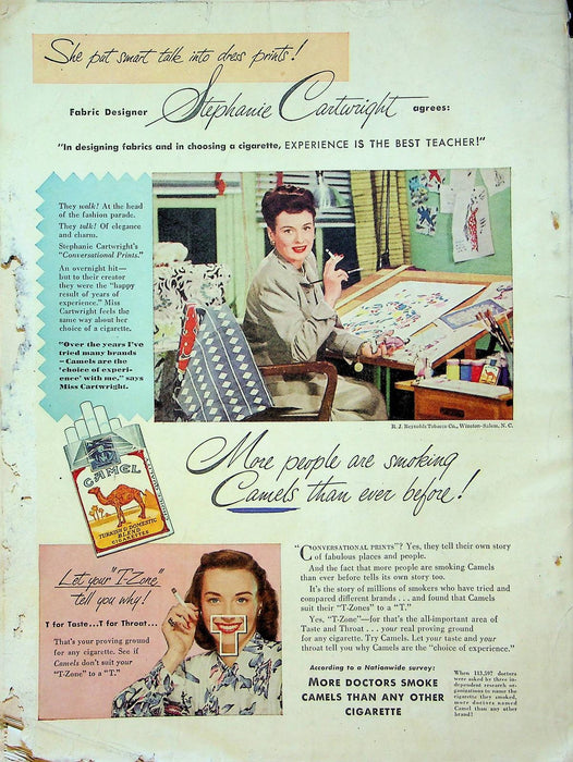 Good Housekeeping Magazine July 1948 U Shaped Floor Plan House Okra Recipe Cook 8