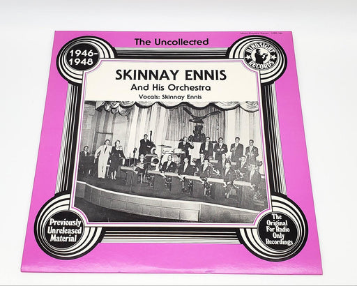 Skinnay Ennis And His Orchestra The Uncollected 1946-48 LP Record Hindsight 1981 1