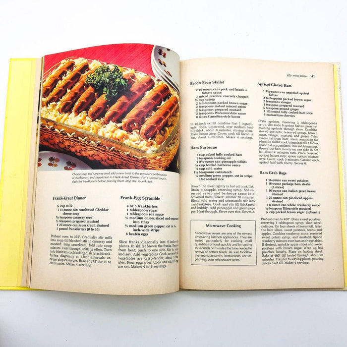 The After Work Cook Book Hardcover Better Homes & Garden 1976 Time Saving Recipe 8