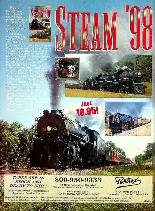 Railfan & Railroad Magazine February 1999 Vol 18 No 2 Southern California