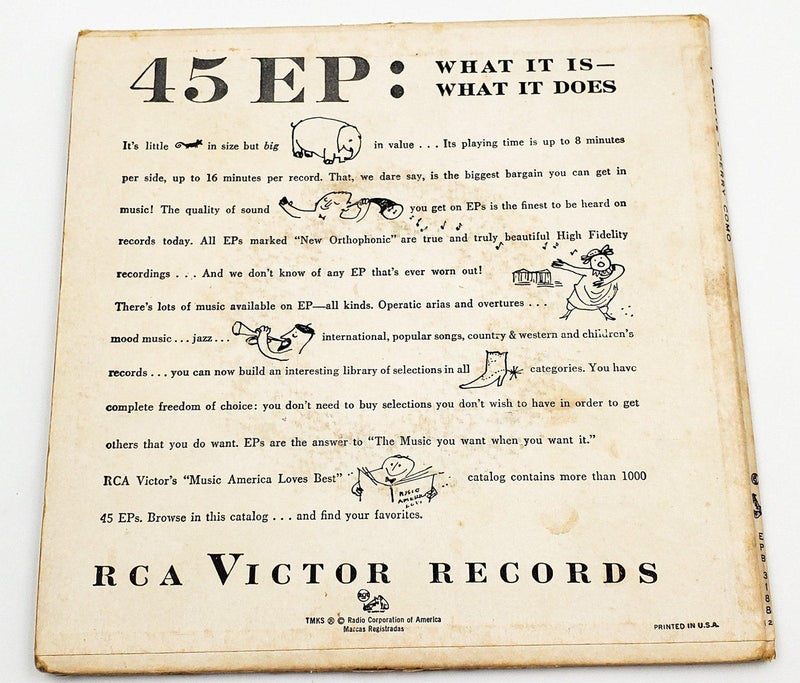 Perry Como I Believe Songs of All Faiths 45 RPM Double EP Record RCA 1954 2