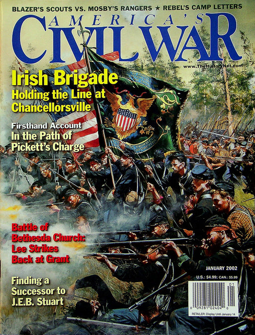 America's Civil War Magazine January 2002 Vol 14 No 6 Holding Chancellorsville 1