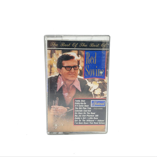 The Best Of Red Sovine Red Sovine Cassette Album Federal 1991 FED-6504 1