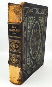 Deue Neue Hauspostille Heinrich Schoner 1890 Gersdorf Antique German Sermon Book 1