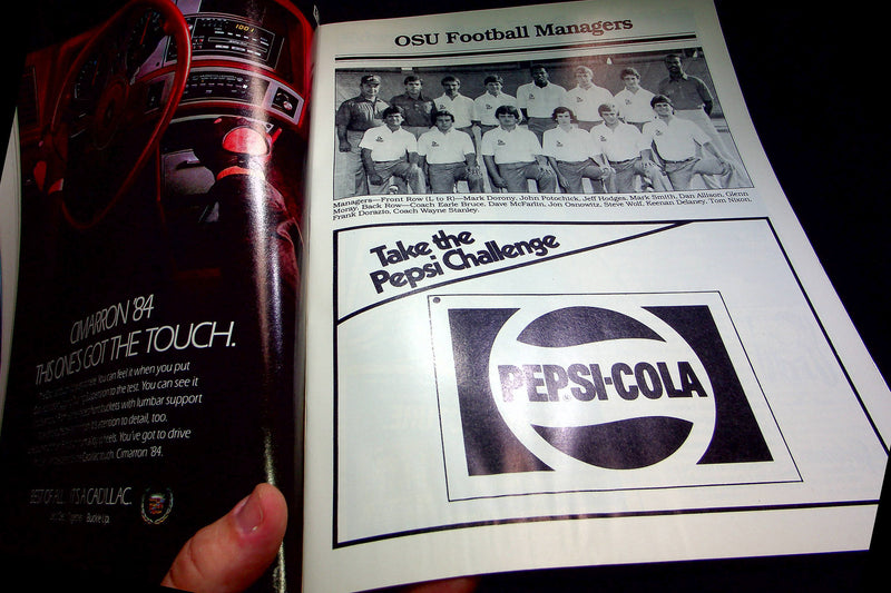 Ohio State Buckeye Football Program November 12 1983 Vs. Northwestern Wildcats