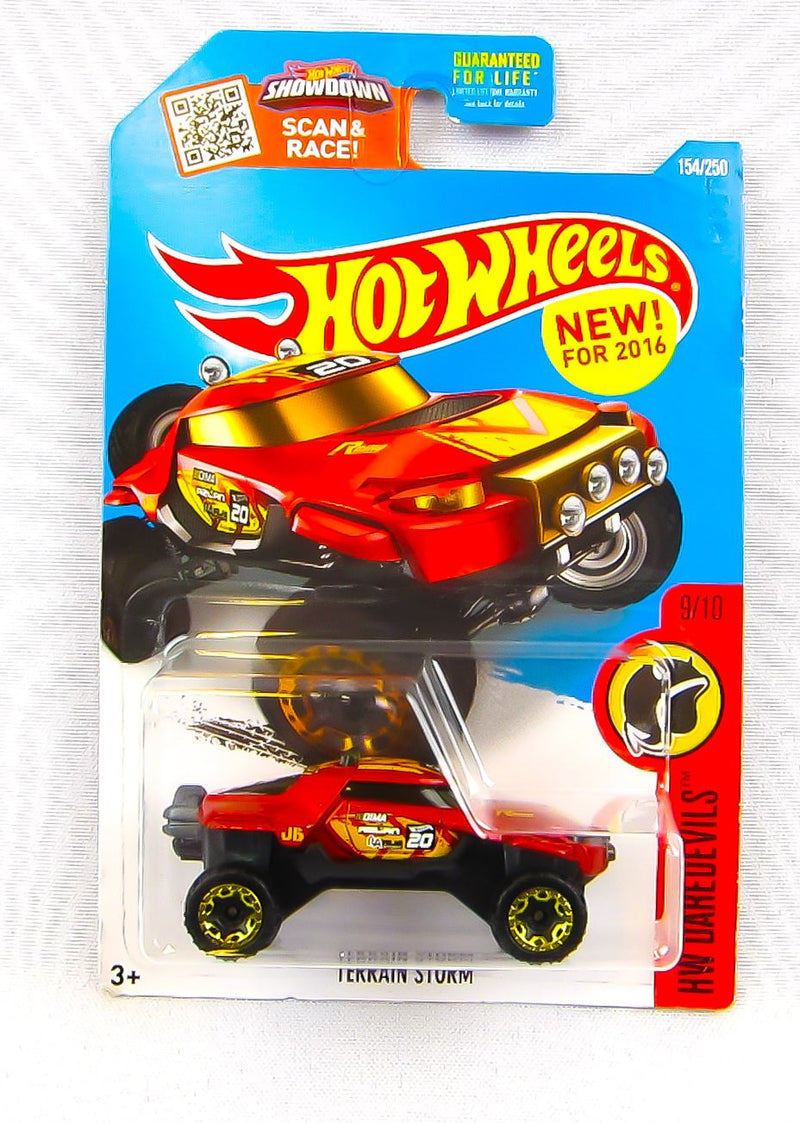 Hot Wheels Daredevils Fiat 500 Tanknator Bronco Terrain Storm Qty 4 NEW Diecast 6