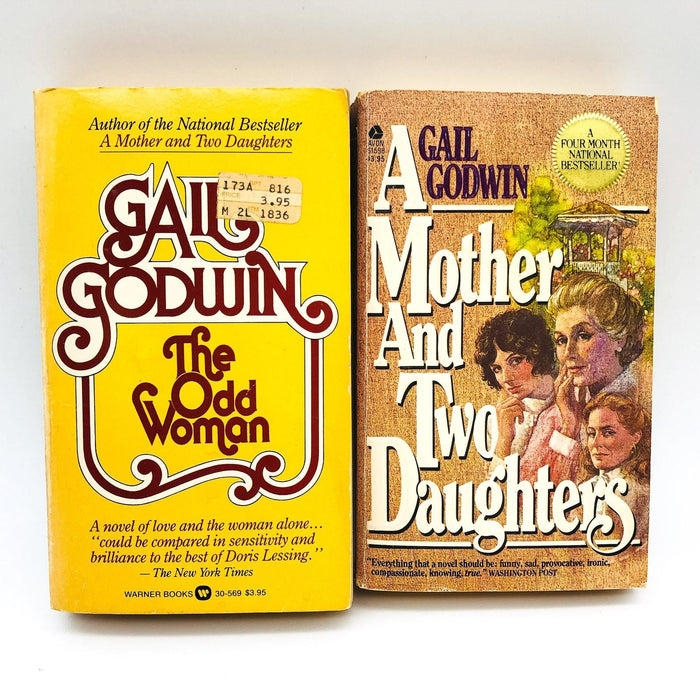 A Mother And Two Daughters Paperback Gail Godwin Book Lot 1983 The Odd Woman 1