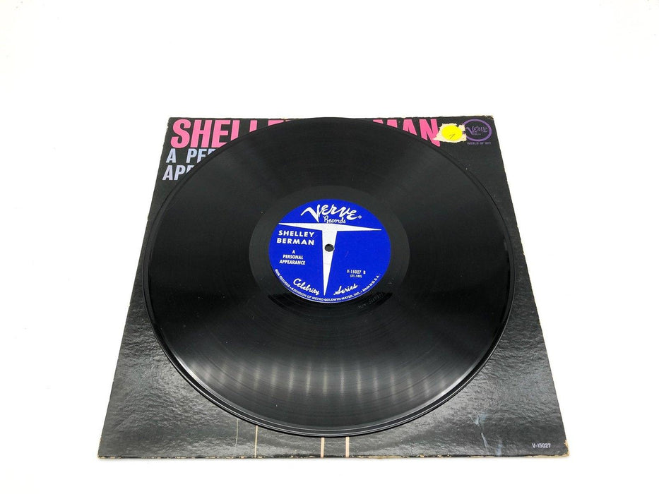 Shelley Berman A Personal Appearance Record 33 RPM LP V-15027 Verve Records 1961 5