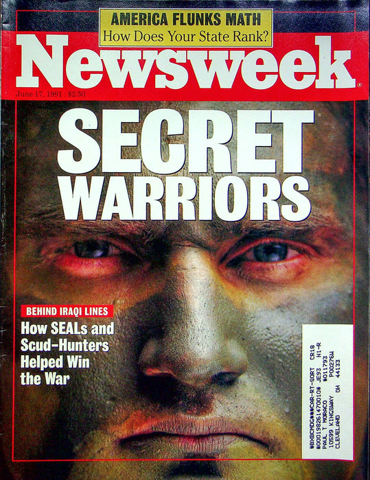 Newsweek Magazine June 17 1991 US Navy Seals Desert Storm Frank Gehry Architect