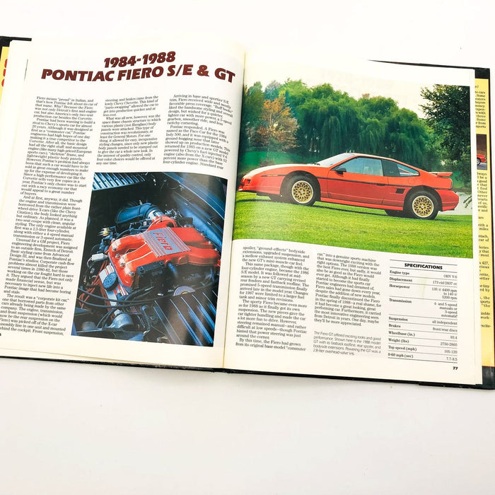 Sports Cars HC Publications International 1990 Corvette Porsche Lotus 1st Editio 11