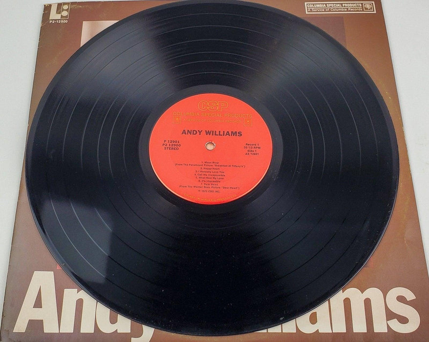 Andy Williams Self Titled 33 RPM Double LP Record Columbia 1975 7