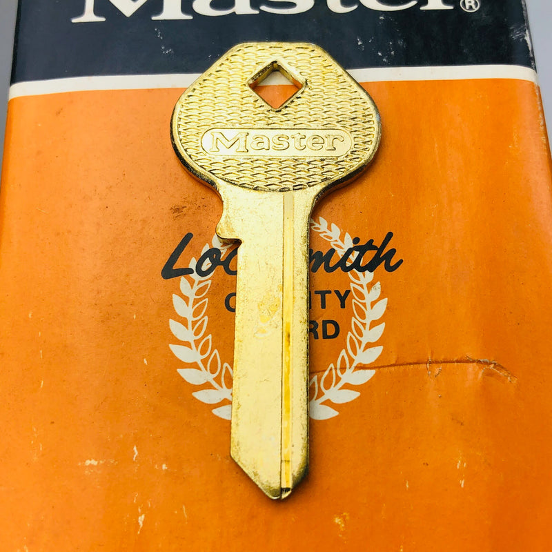 5x Master Lock 170K Key Blanks Vintage Padlock Uncut New Old Stock NOS