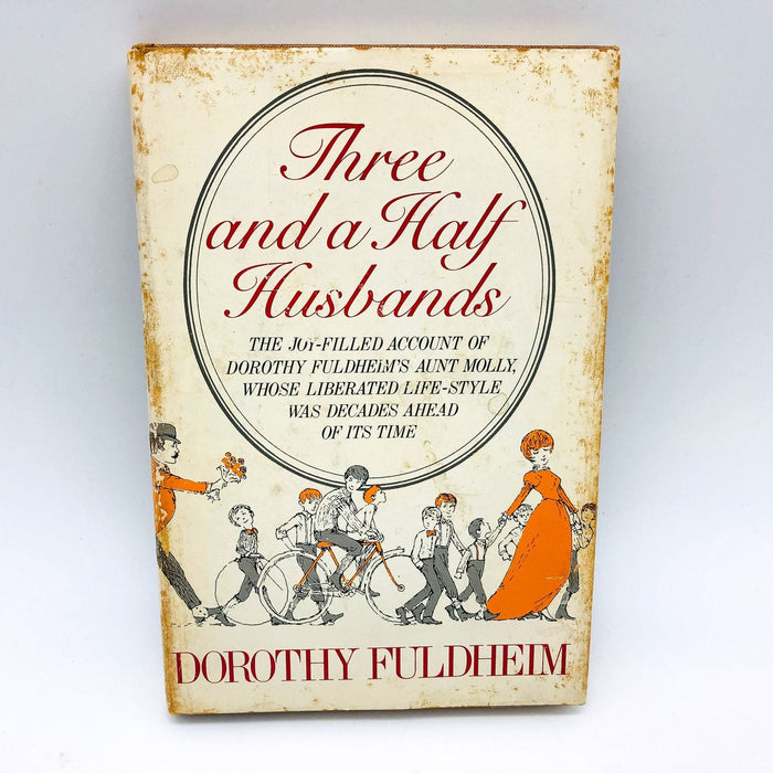 Three And A Half Husbands Hardcover Dorothy Fuldheim 1976 Marriage Relationships 1