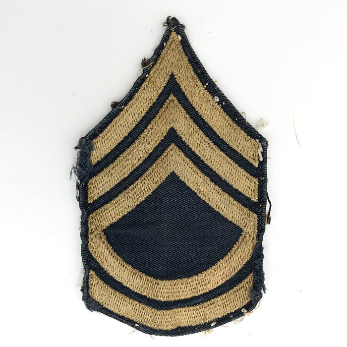 US Army Technical Sergeant Chevrons Patch WW2 Vintage Embroidered United States